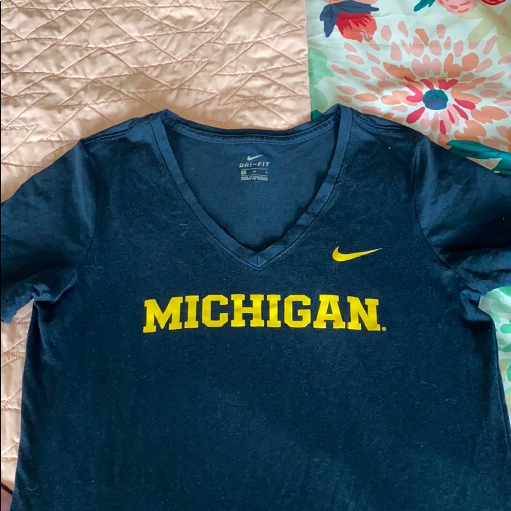 Michigan dri fit shirt
